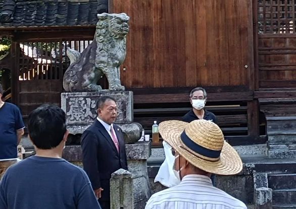 【秋の大祭を前に⛩】