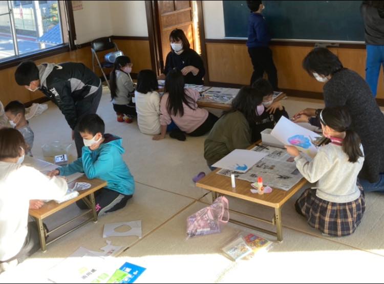 【初‼️谷田町子供会の谷田文化祭作品づくり】