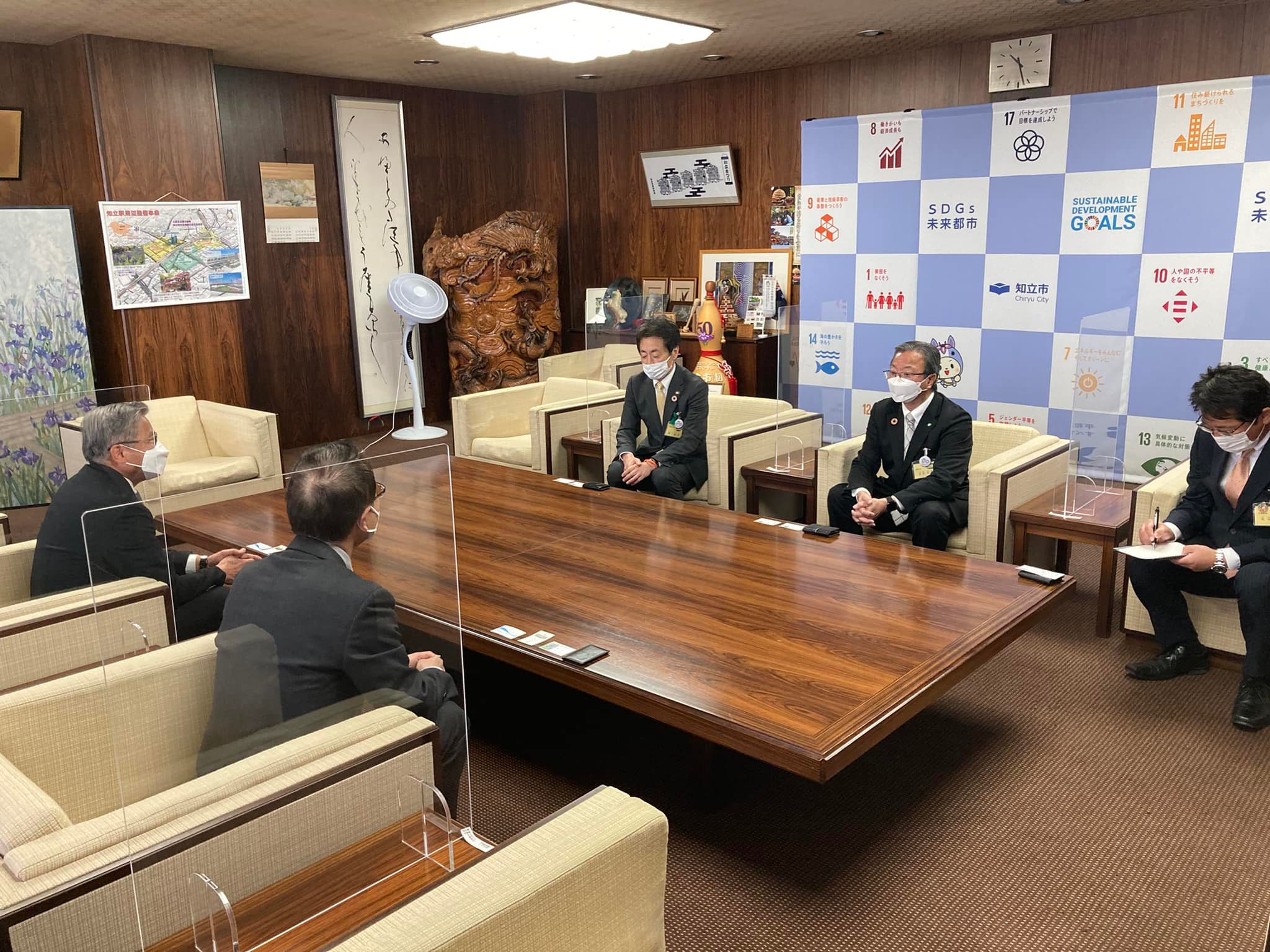 【今年度の顔合わせと町内要望】