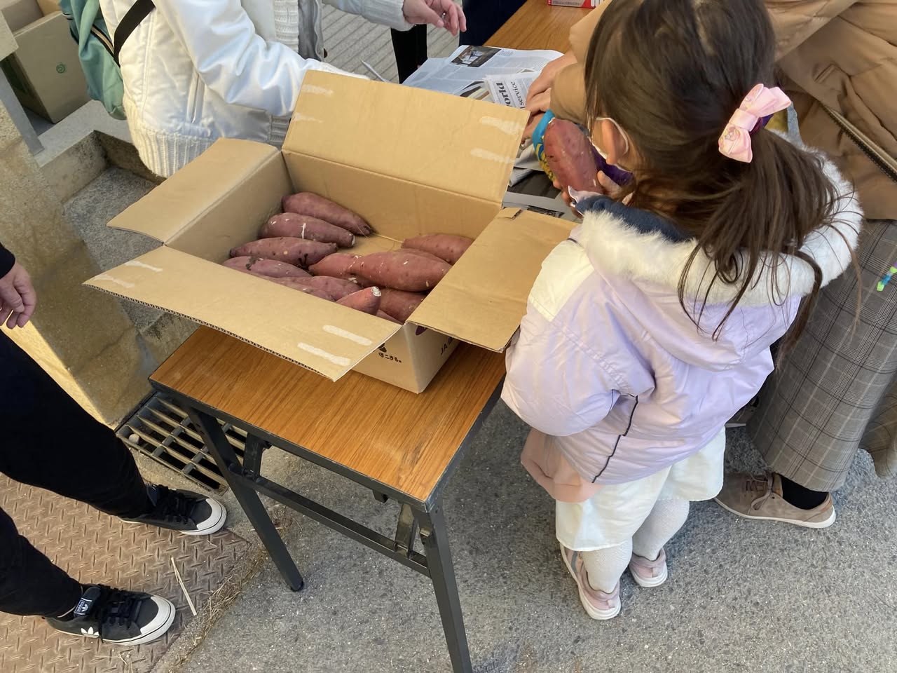【南小学校の収穫祭🍠】
