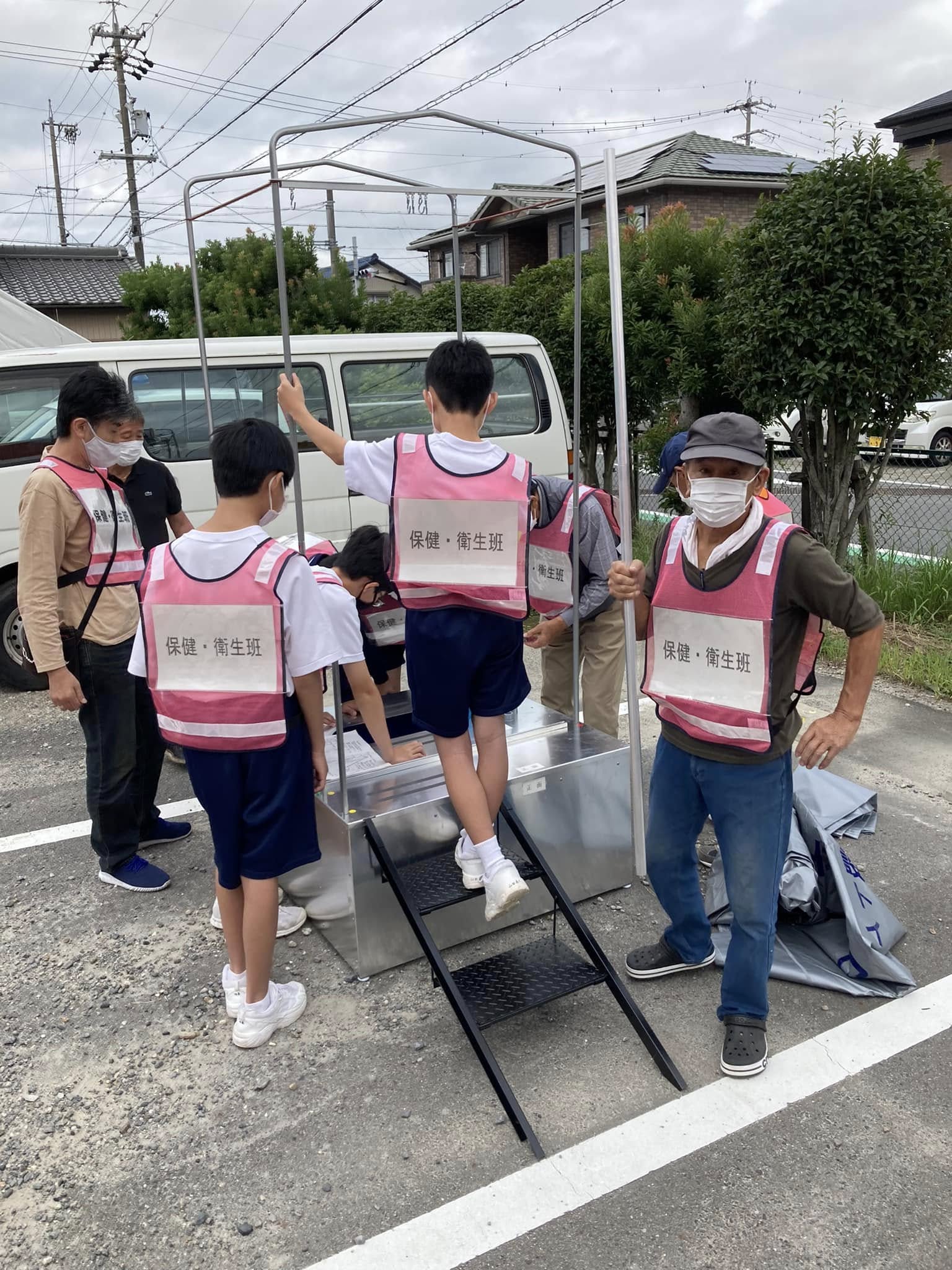 【シナリオのない防災訓練に参加】
