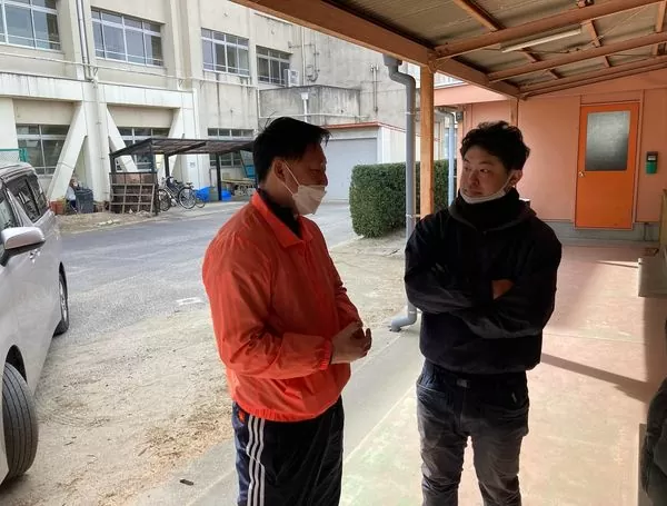 【南小学校とーちゃん会の活動に伺いました】