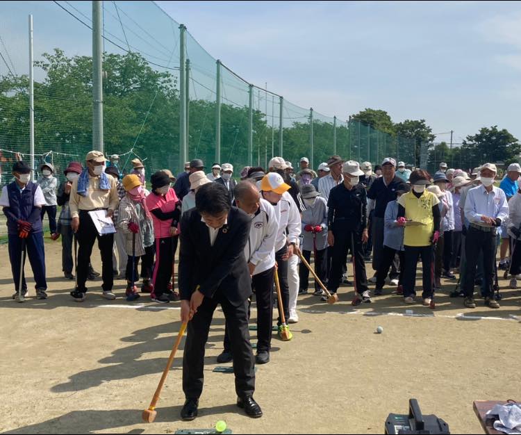 【梅雨の晴れ間のグラウンドゴルフ大会⛳️】