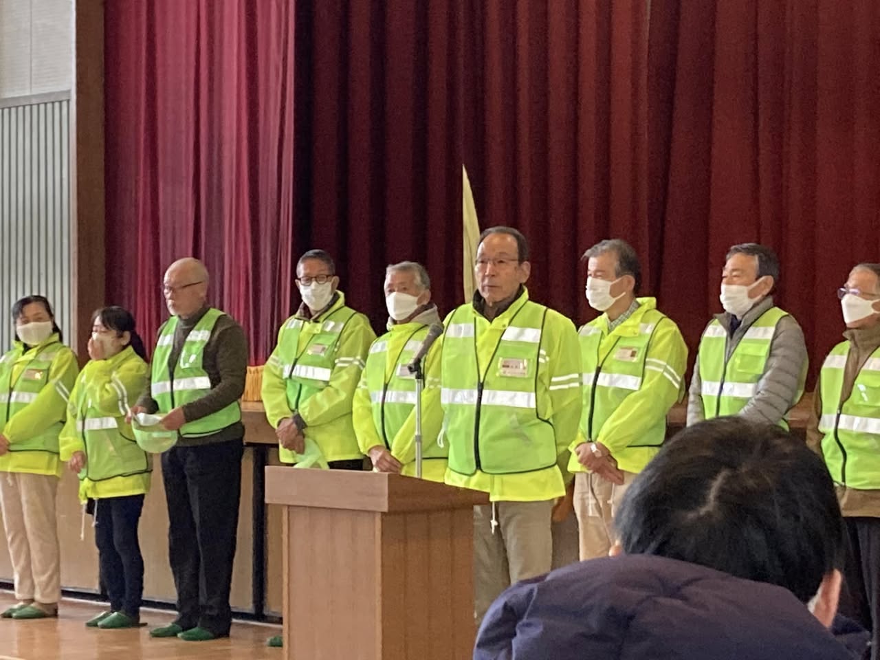 【みな丸会各代表が南小学校に集結❗️】