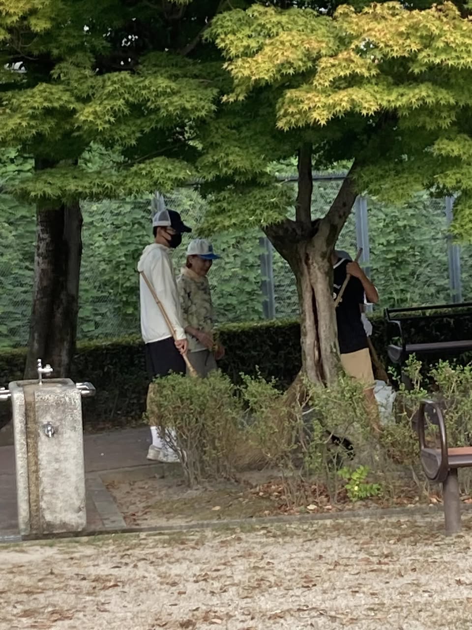 【谷田公園のラジオ体操にて📻】
