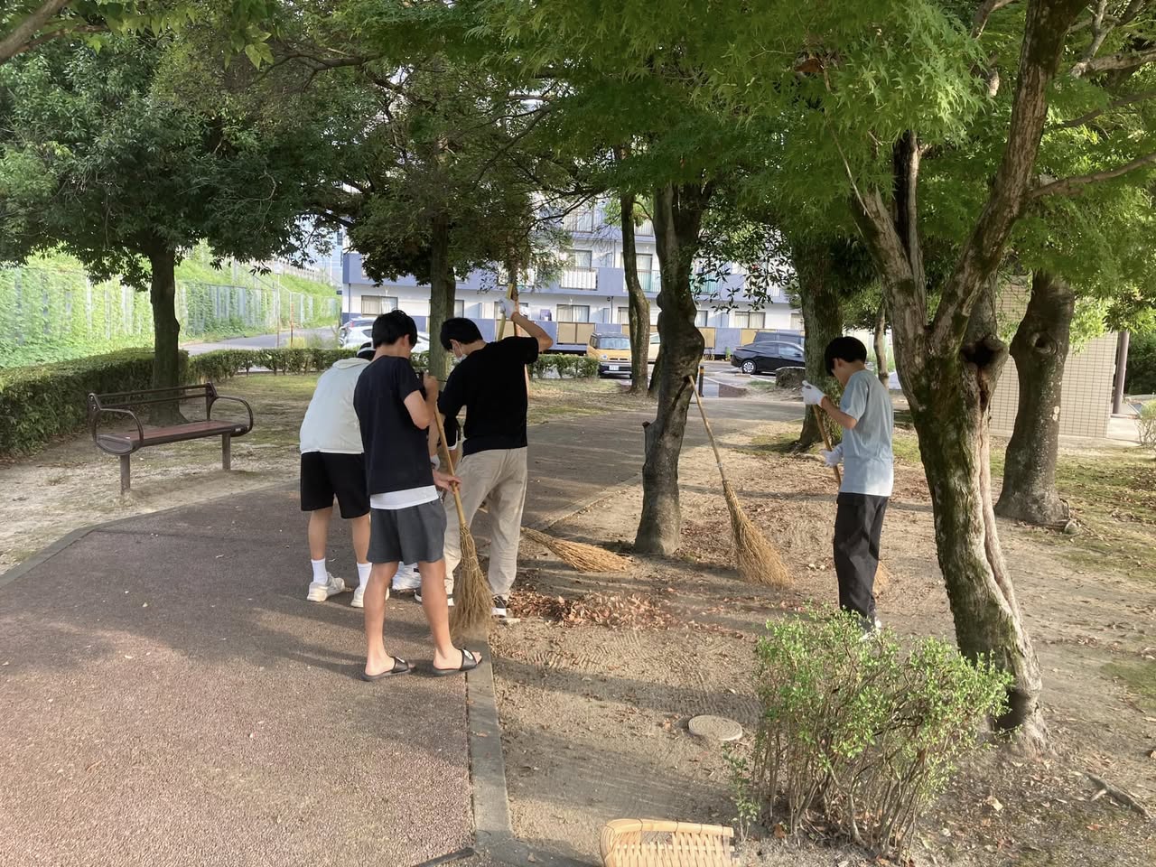 【谷田公園のラジオ体操にて📻】