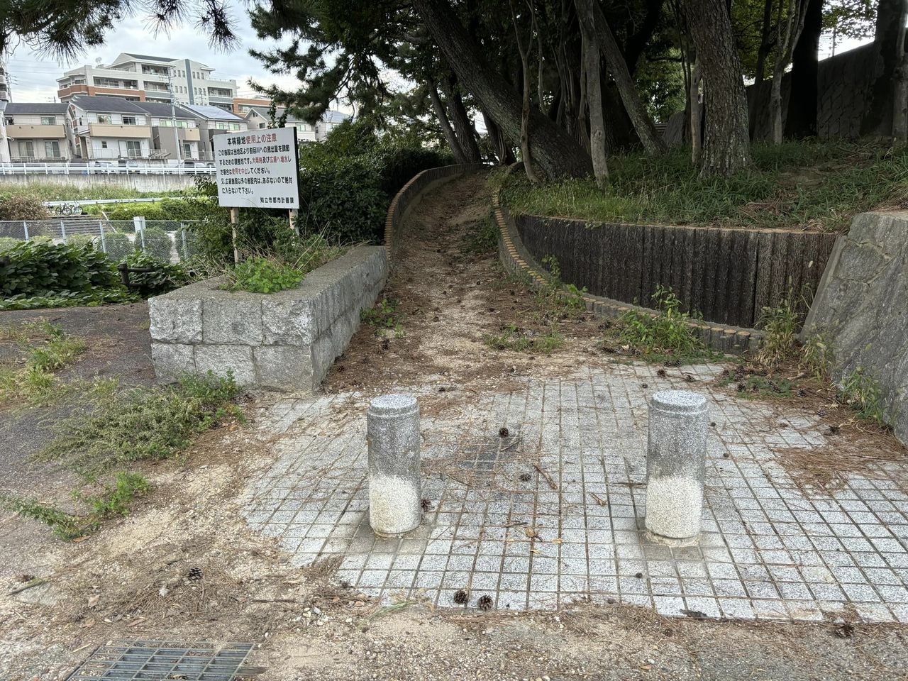 谷田町内の本林公園が