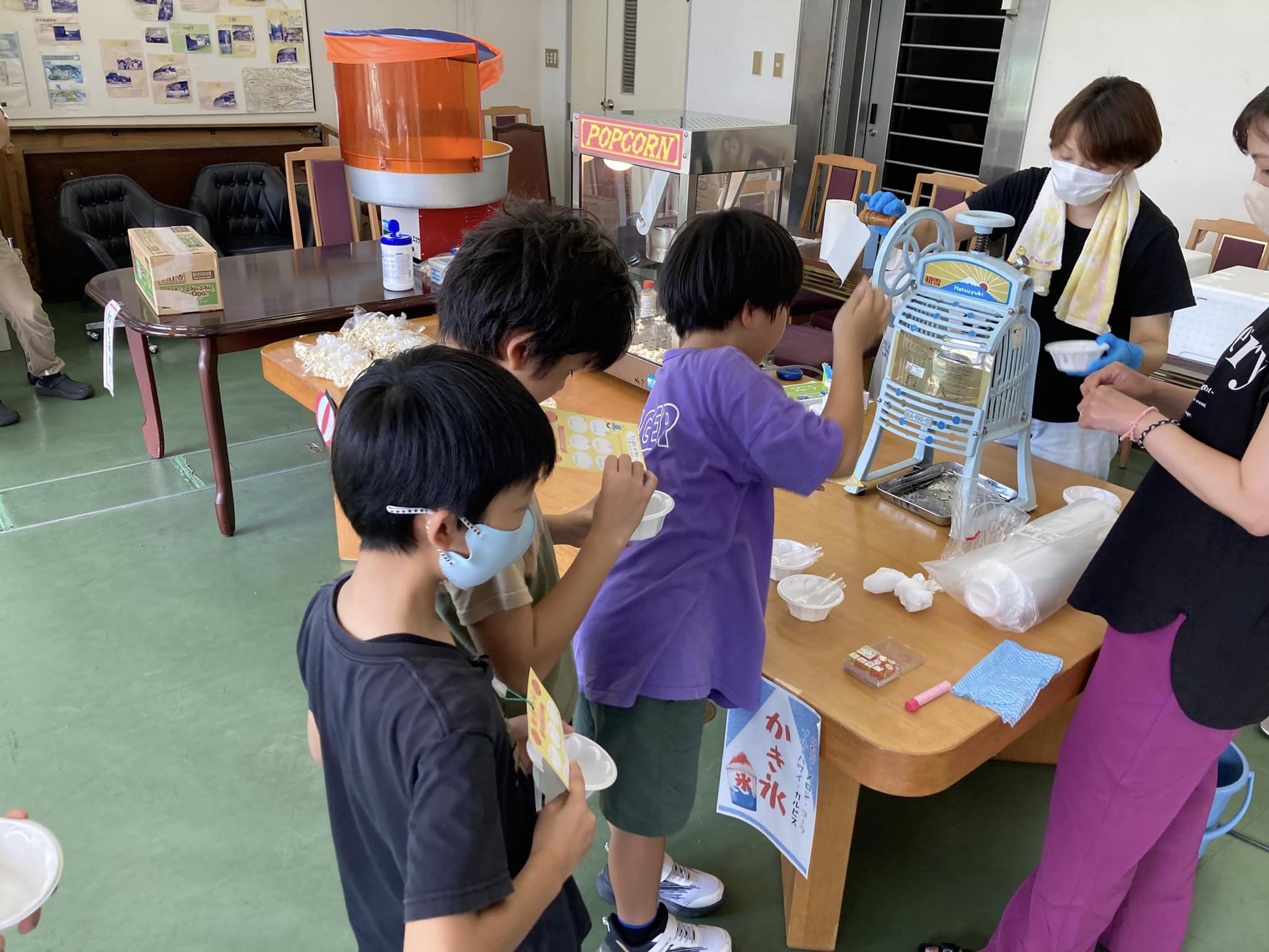 全校出校日の後は、みんなで夏を楽しもう