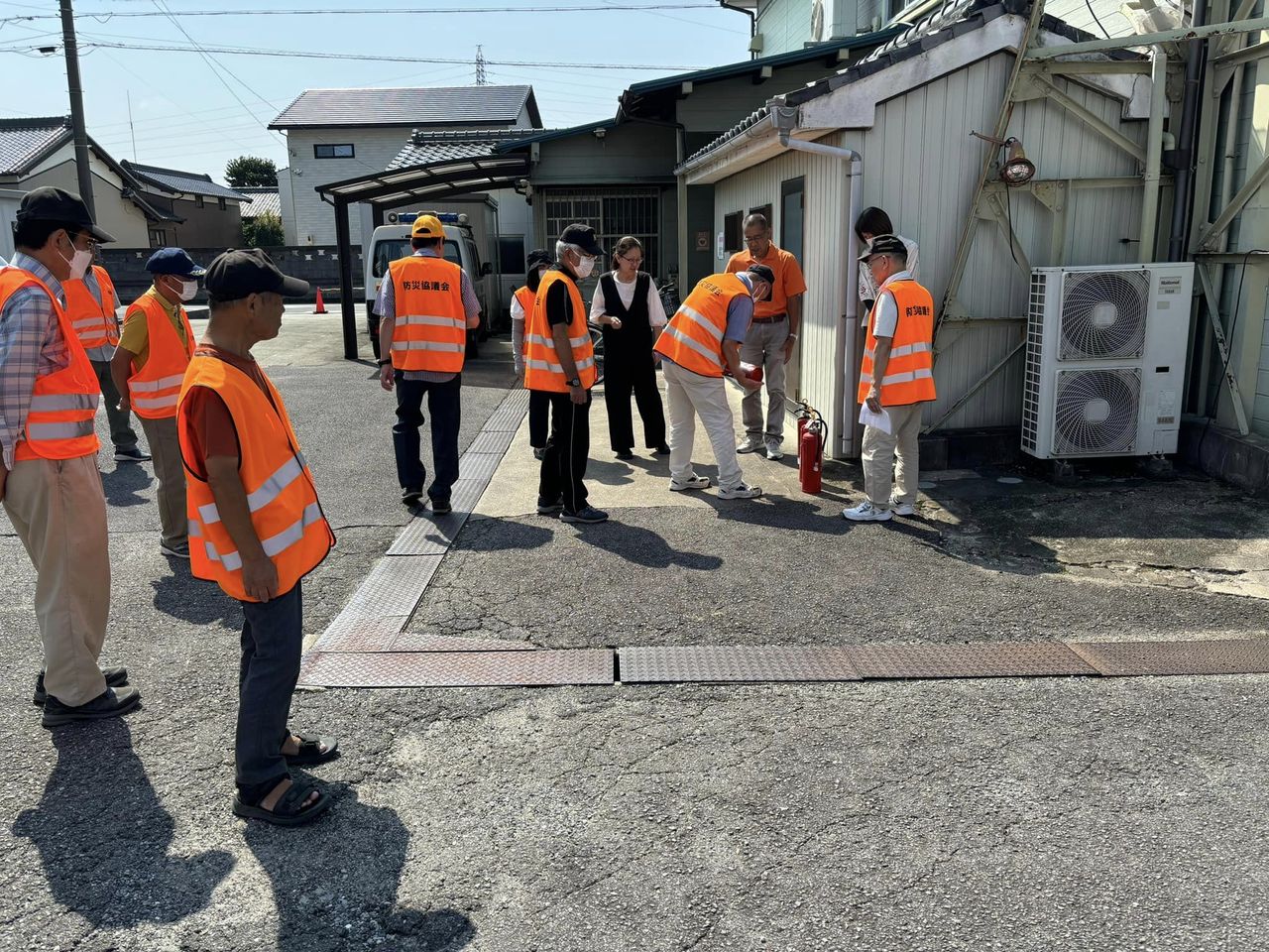 谷田町の地域防災活動