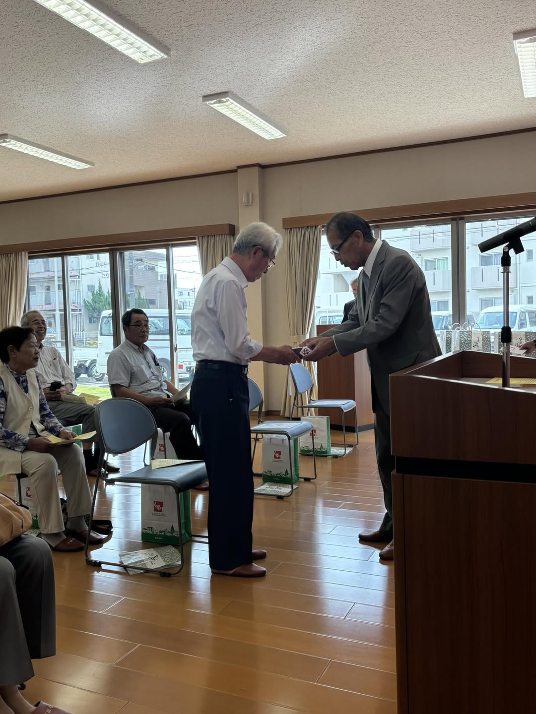 【谷田町みゆき会「敬老会」にお招きいただきました】