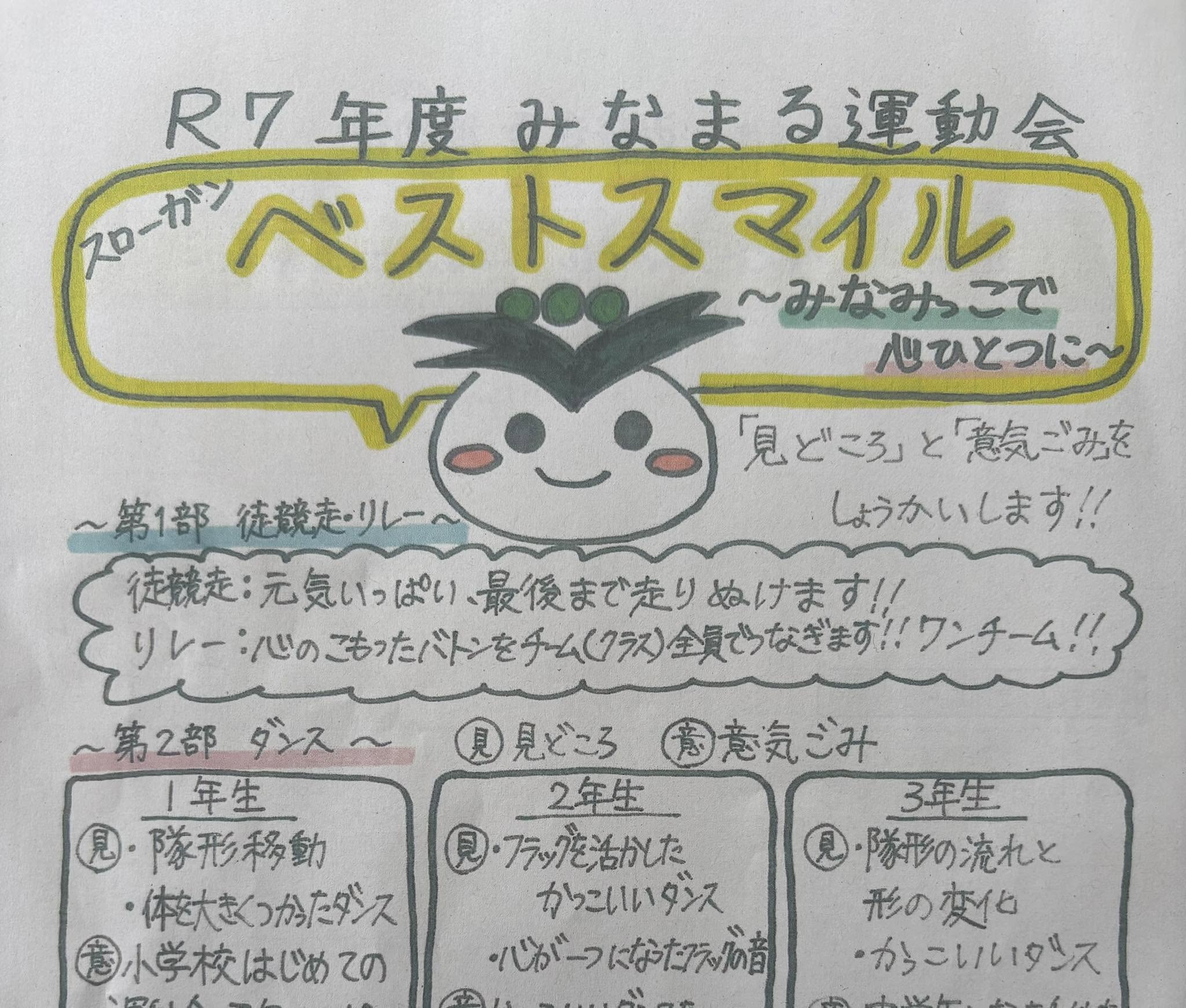 【みなみっこで心をひとつに】
