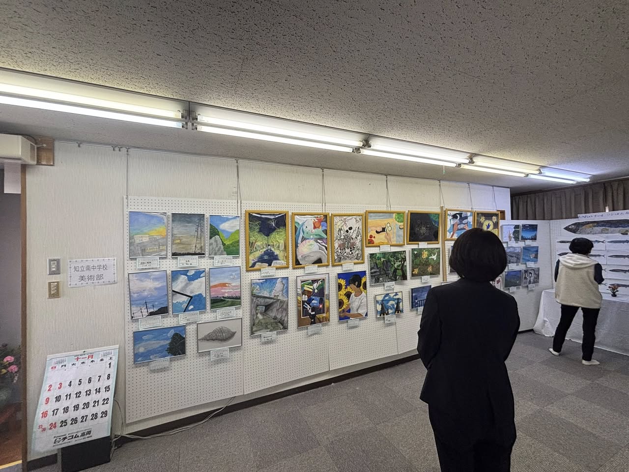 多種多彩な作品を前に圧倒されました