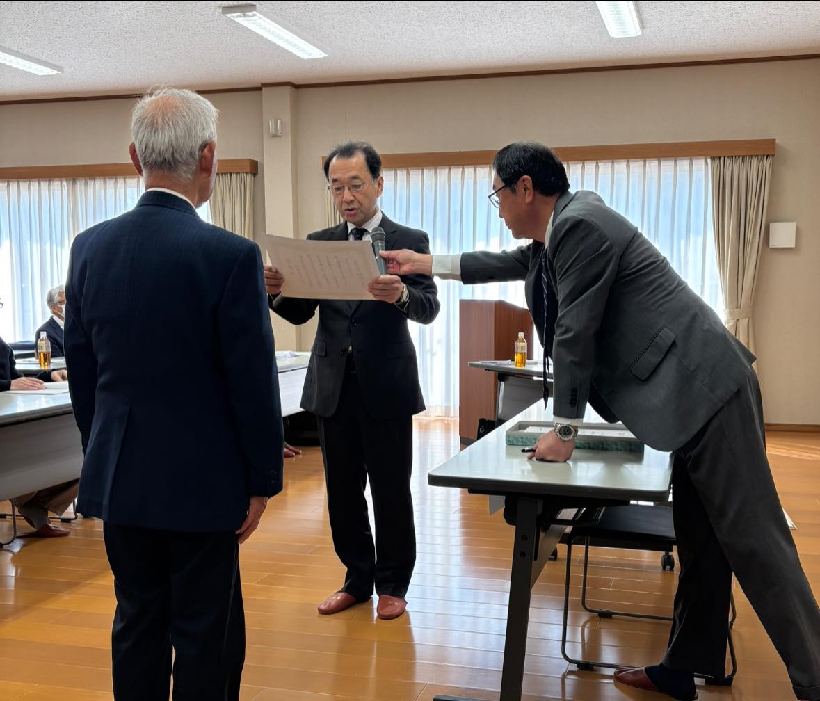 谷田町代議委員会にて