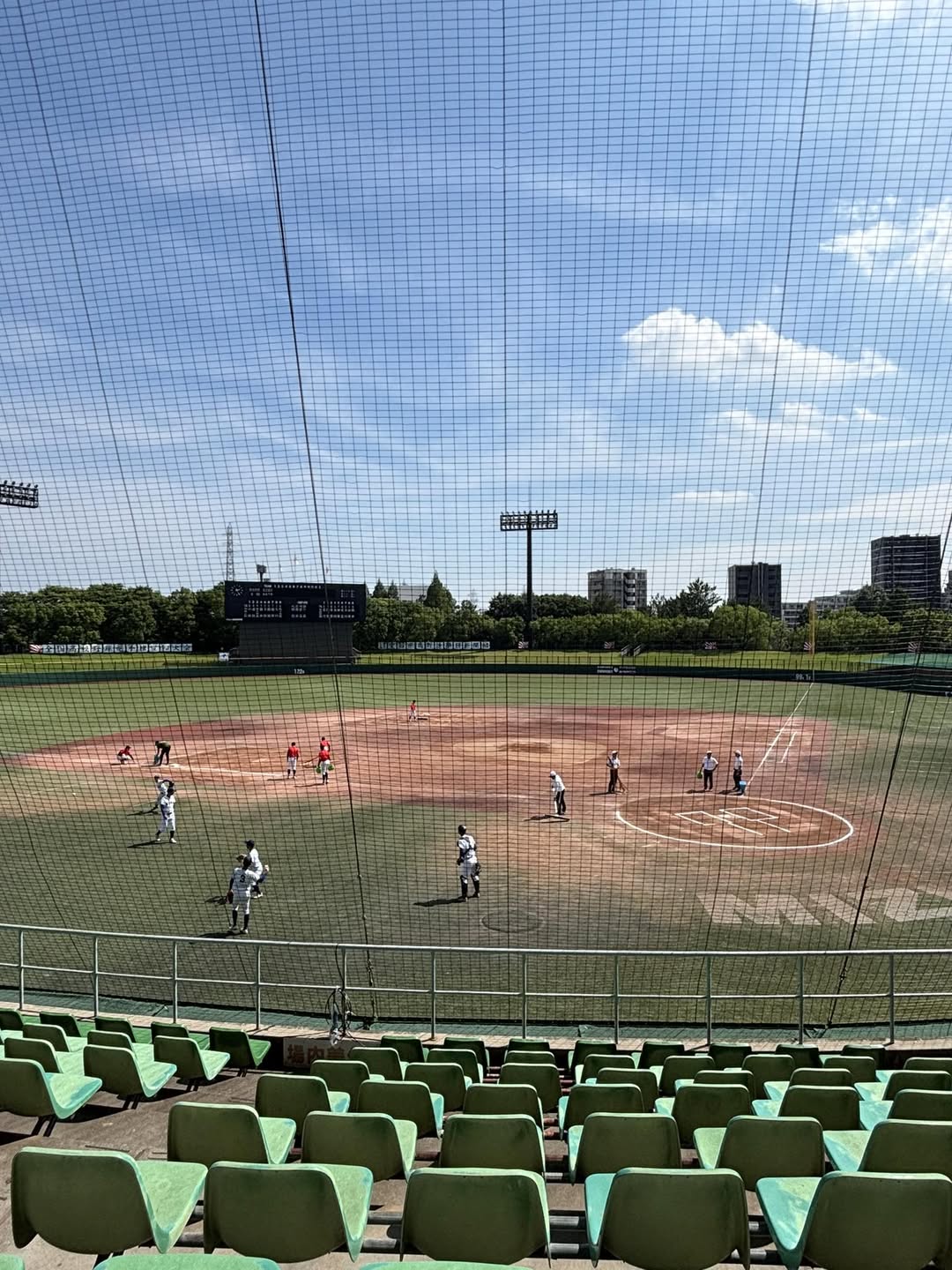 息子の母校🆚私の母校⚾️