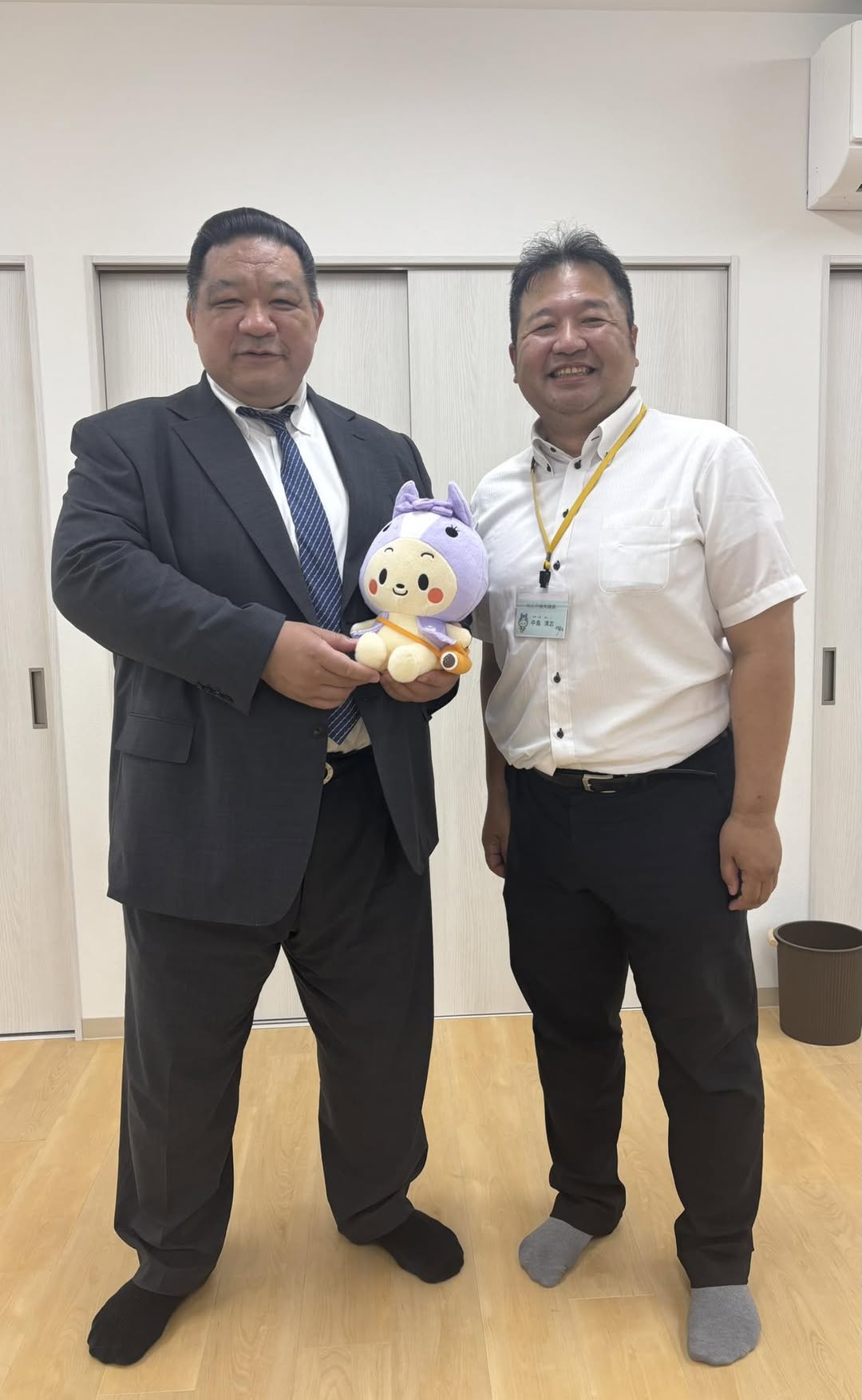 ようやく会えました😆in浅香山部屋
