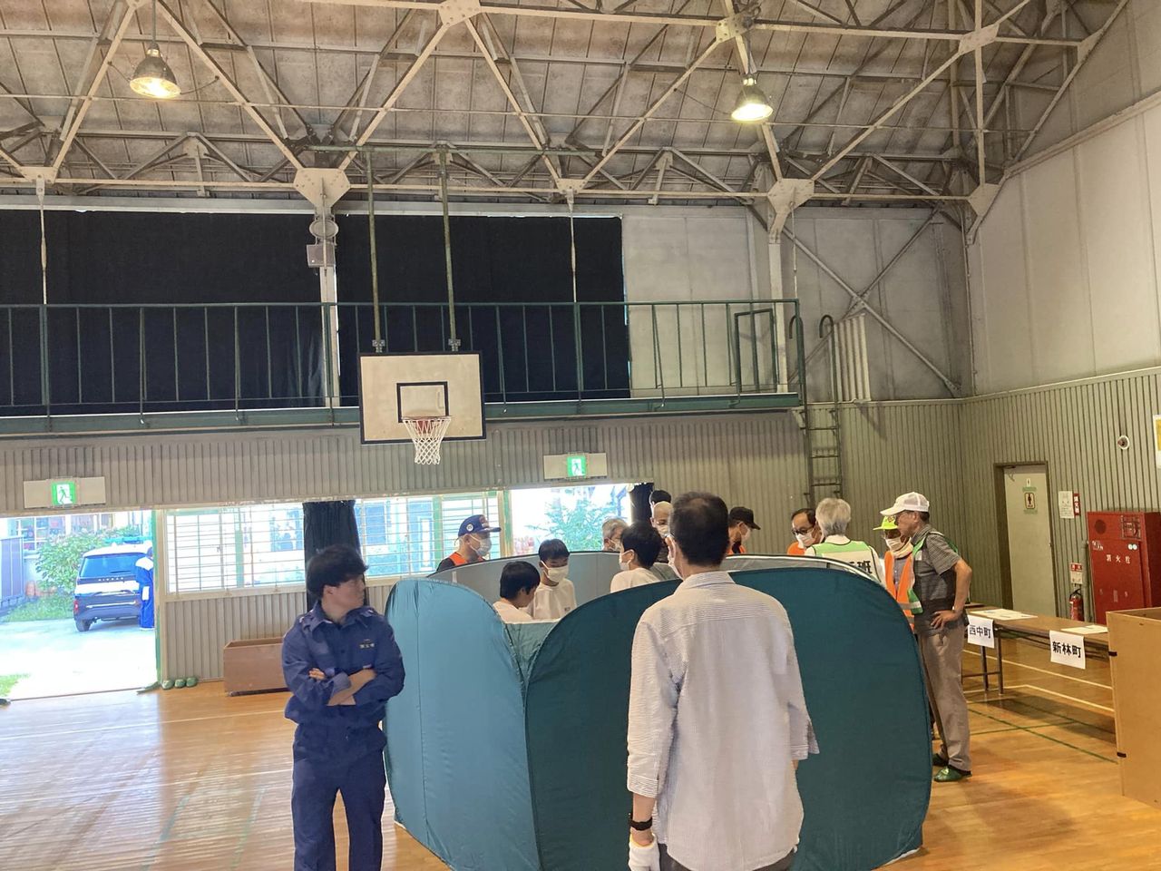 【知立市総合防災訓練@知立南小学校】