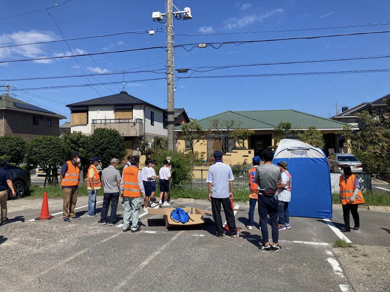 【知立市総合防災訓練@知立南小学校】