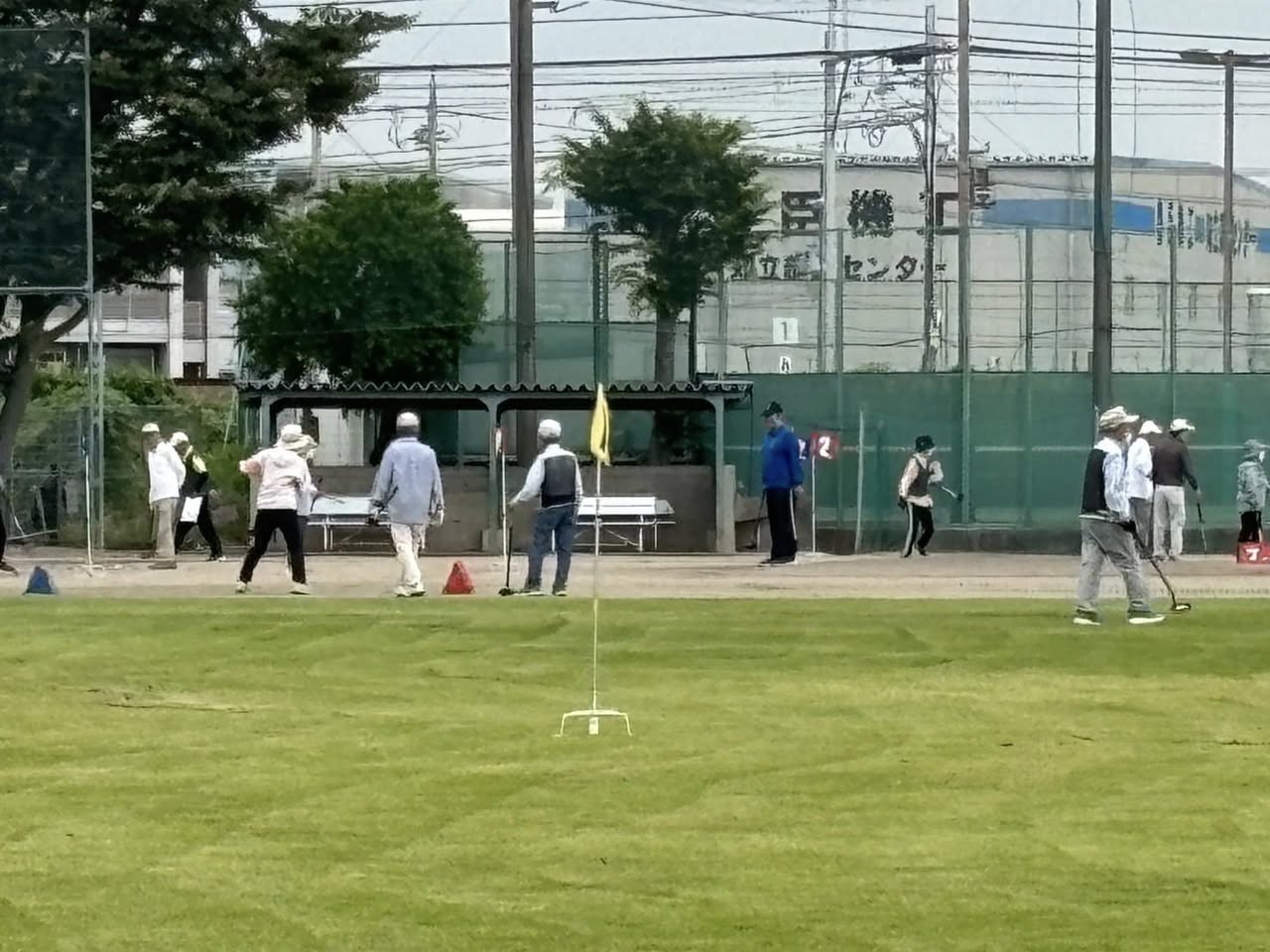 市議会議長杯グラウンド・ゴルフ大会にて⛳️