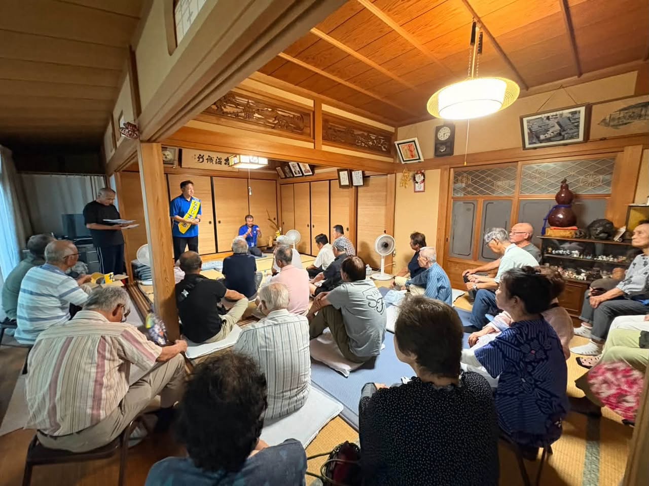 西中町にて個人演説会を開催しました
