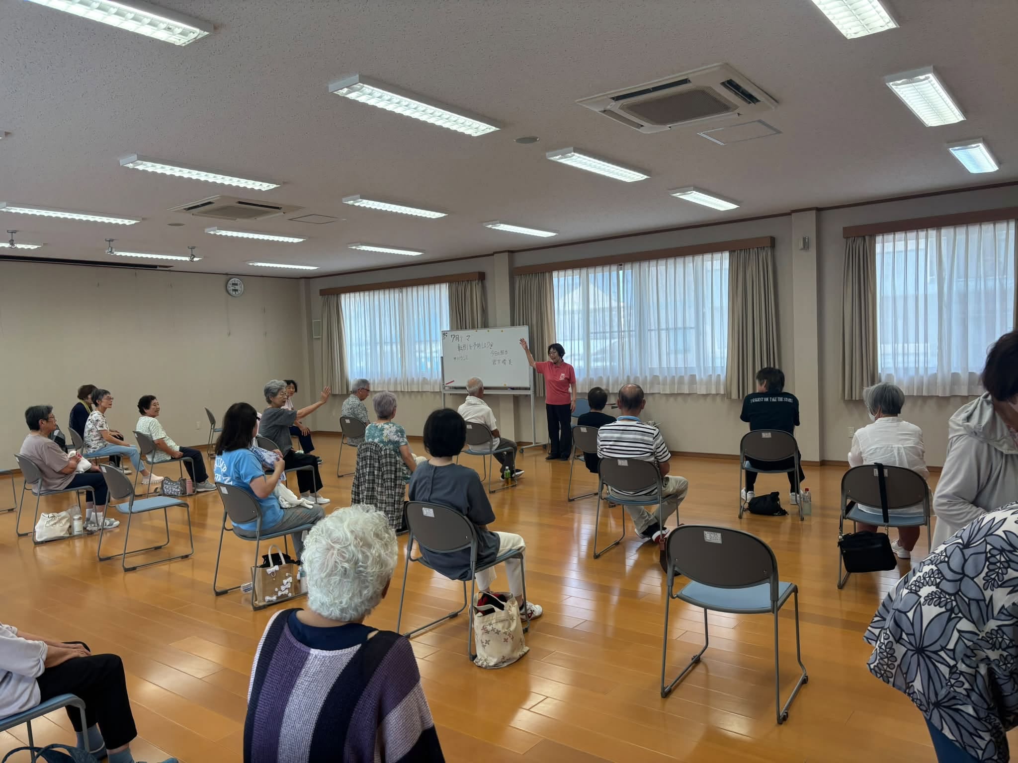 選挙戦6日目🌿 やるっぴ！まちかど運動教室へ