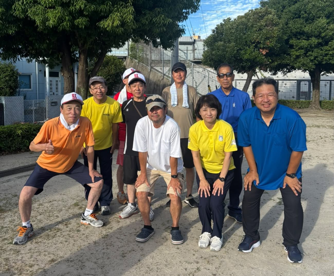 谷田町 夏季ラジオ体操 最終日